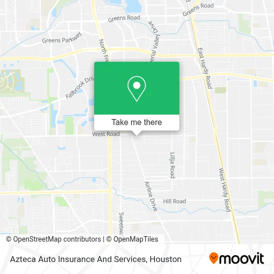 Azteca Auto Insurance And Services map