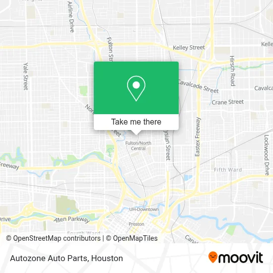 Autozone Auto Parts map