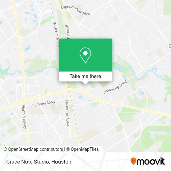 Grace Note Studio map