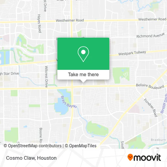 Cosmo Claw map
