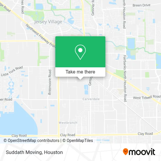 Suddath Moving map