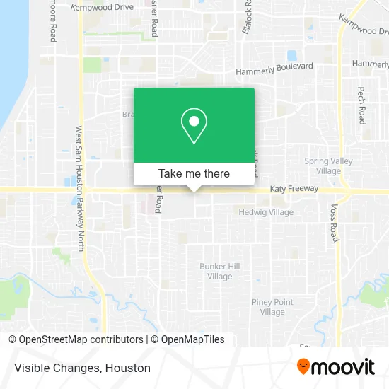Visible Changes map