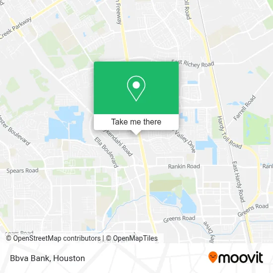 Bbva Bank map