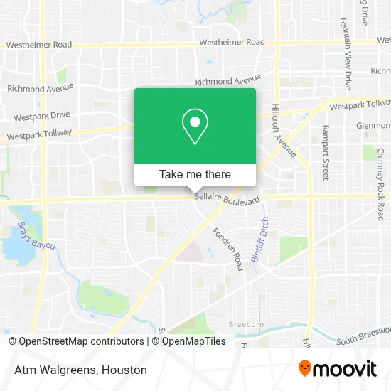 Atm Walgreens map