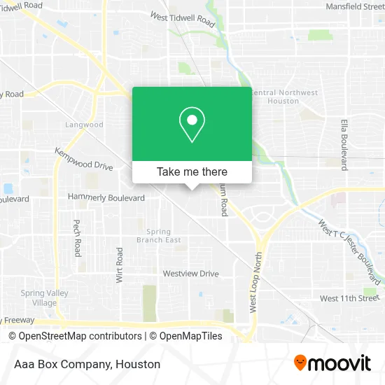 Aaa Box Company map
