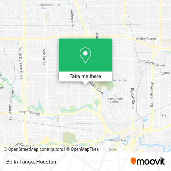 Be In Tango map