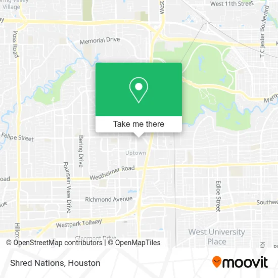 Shred Nations map