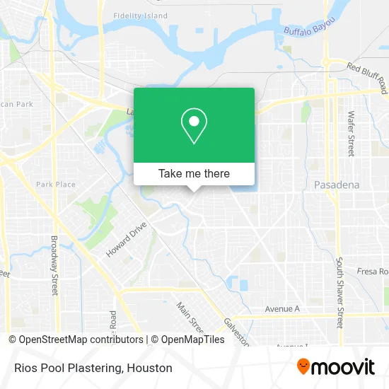 Mapa de Rios Pool Plastering
