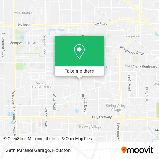 38th Parallel Garage map