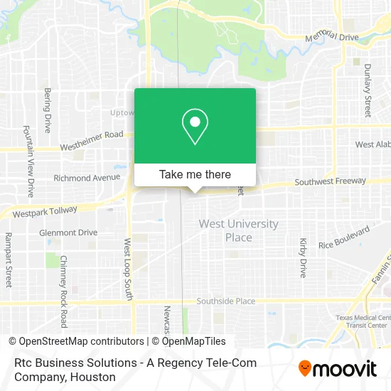 Rtc Business Solutions - A Regency Tele-Com Company map
