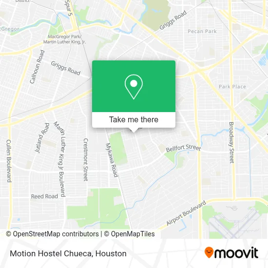 Motion Hostel Chueca map