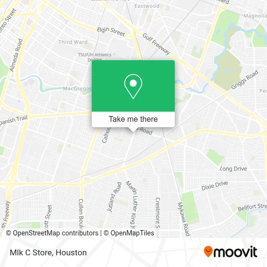 Mlk C Store map