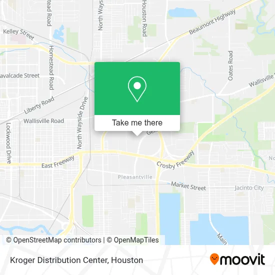 Kroger Distribution Center map