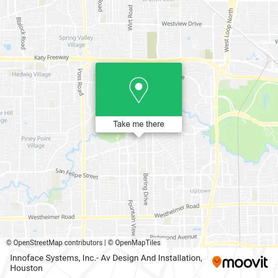 Innoface Systems, Inc.- Av Design And Installation map