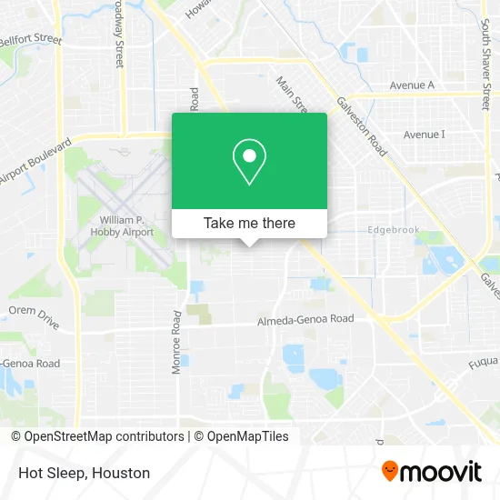 Hot Sleep map