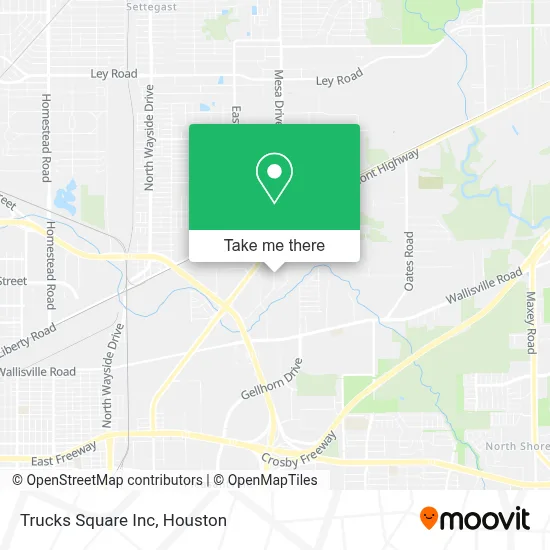 Trucks Square Inc map