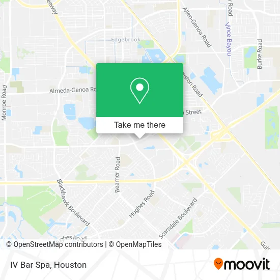 IV Bar Spa map