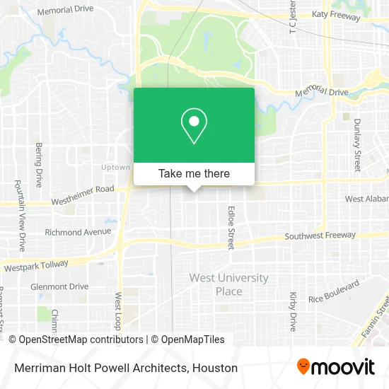 Merriman Holt Powell Architects map