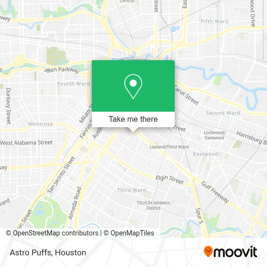 Astro Puffs map
