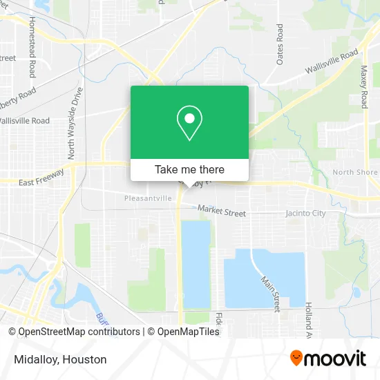 Midalloy map