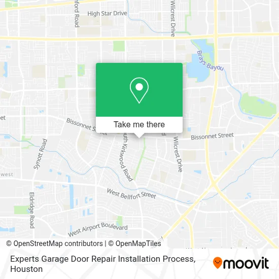 Experts Garage Door Repair Installation Process map