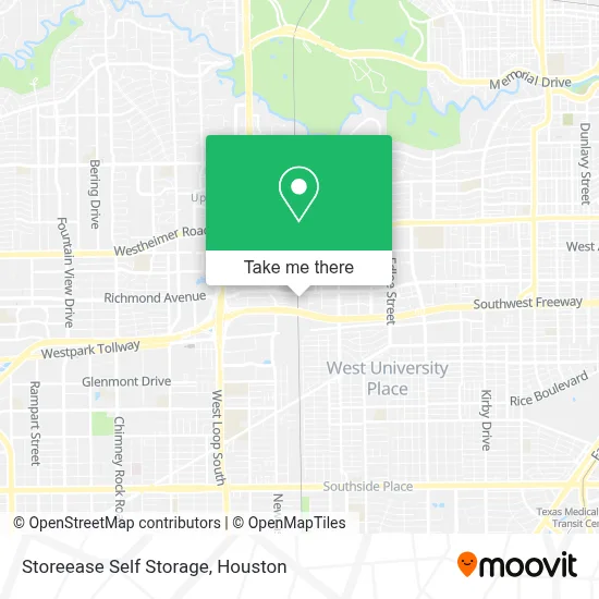 Storeease Self Storage map