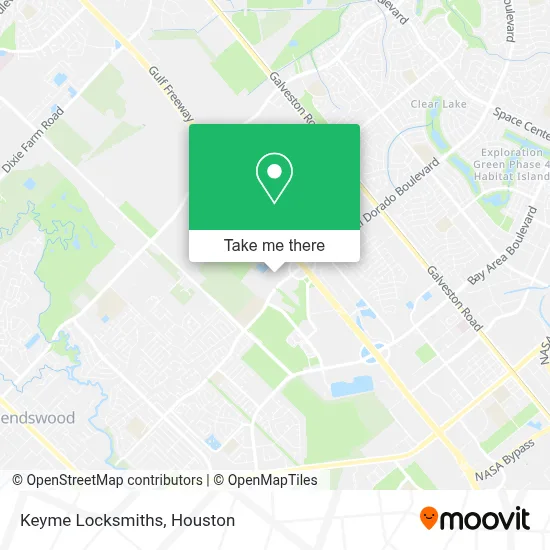 Keyme Locksmiths map