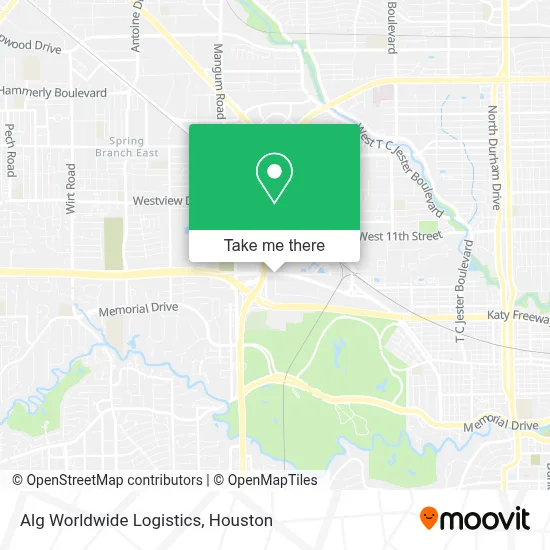 Alg Worldwide Logistics map