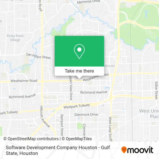 Software Development Company Houston - Gulf State map