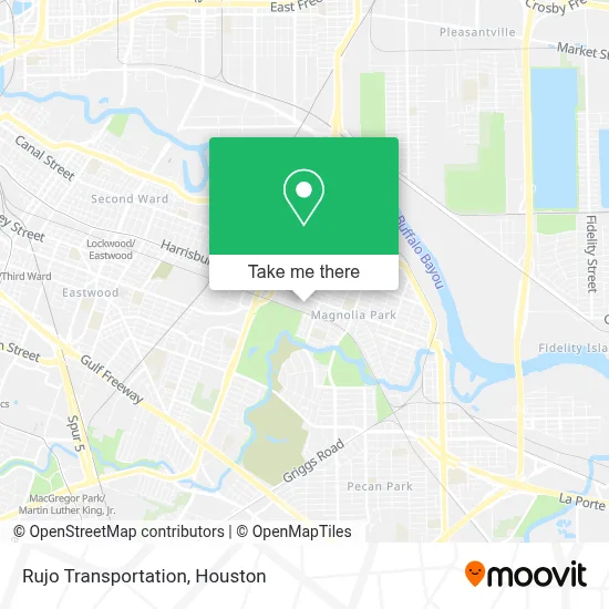 Rujo Transportation map