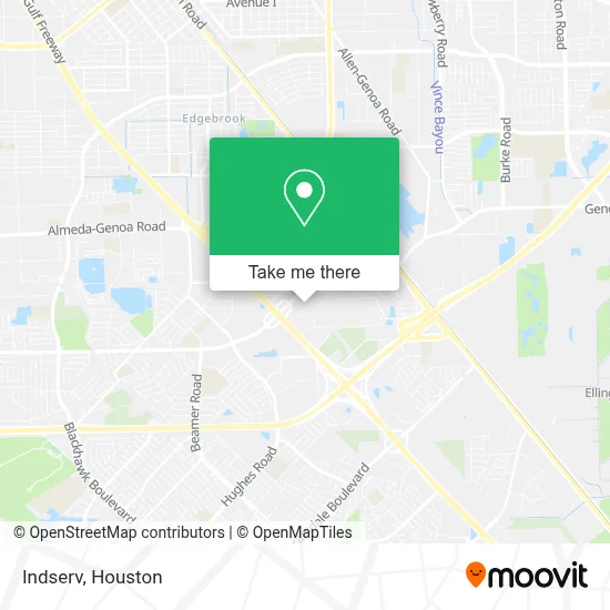 Indserv map