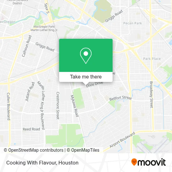 Cooking With Flavour map