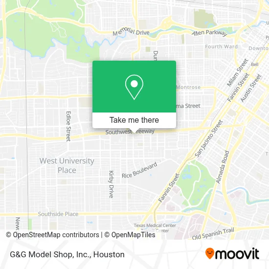 G&G Model Shop, Inc. map