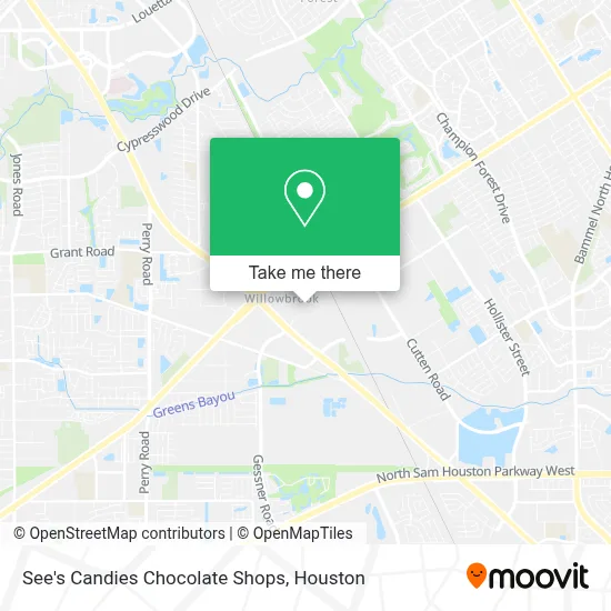 See's Candies Chocolate Shops map