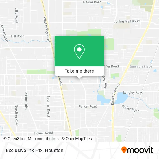 Exclusive Ink Htx map
