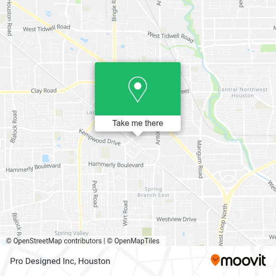 Pro Designed Inc map