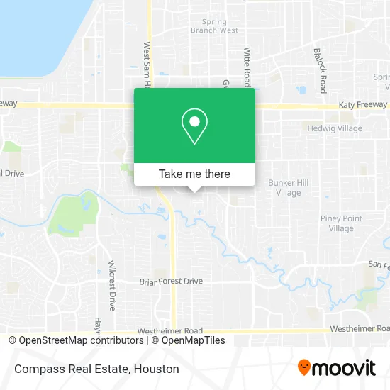 Compass Real Estate map
