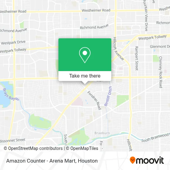 Amazon Counter - Arena Mart map