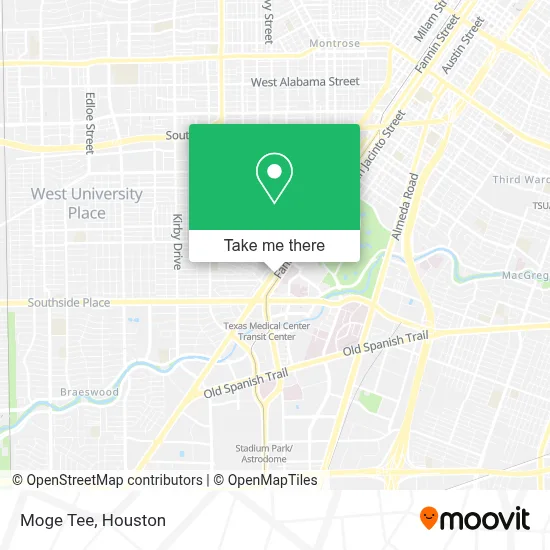 Moge Tee map