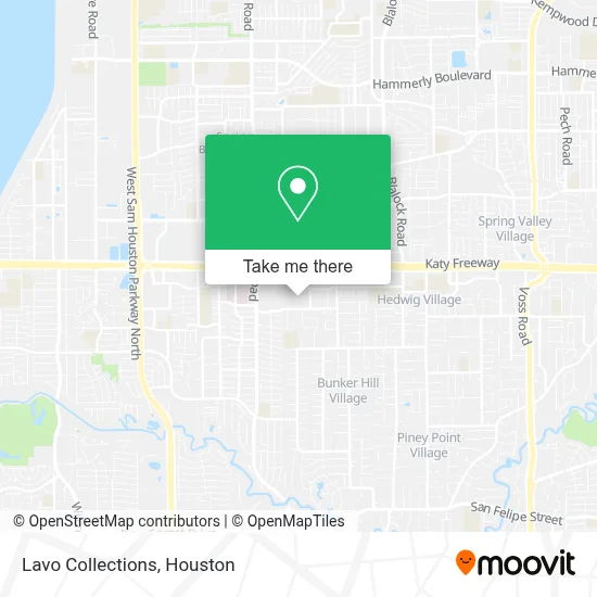 Lavo Collections map