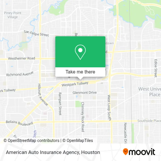 American Auto Insurance Agency map