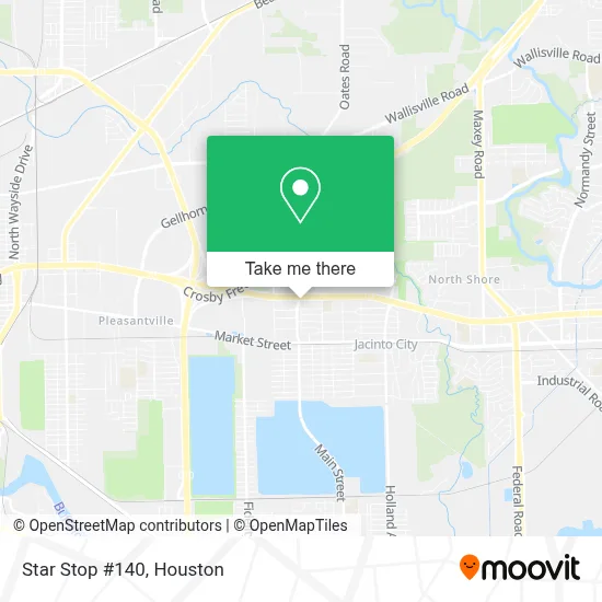 Star Stop #140 map