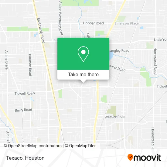 Texaco map