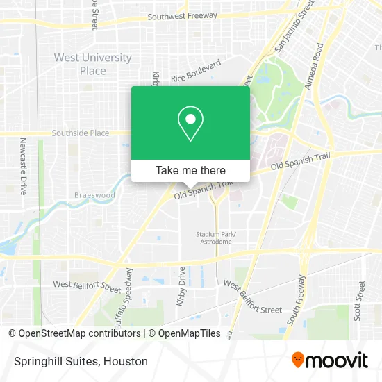 Springhill Suites map