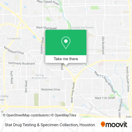 Stat Drug Testing & Specimen Collection map