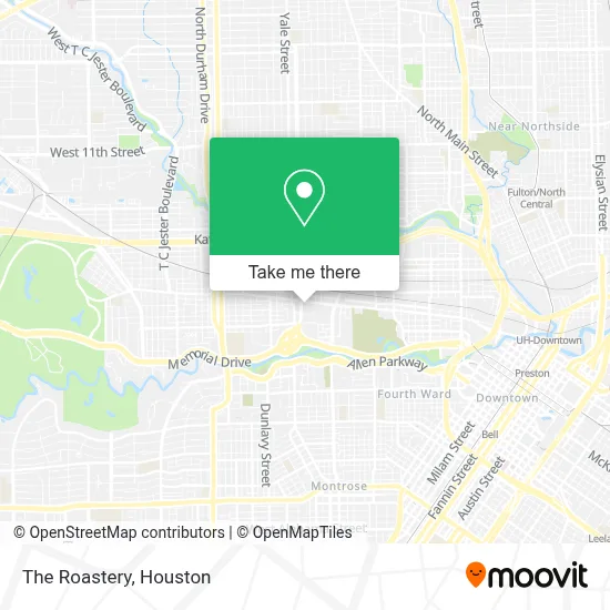 The Roastery map