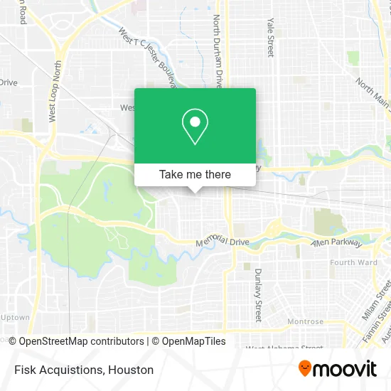 Fisk Acquistions map