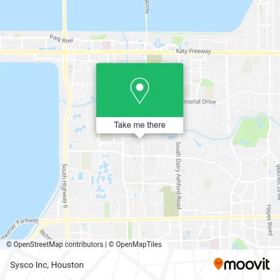 Sysco Inc map