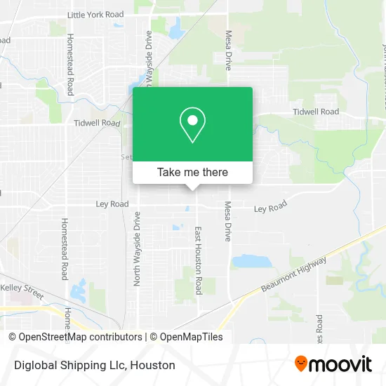 Diglobal Shipping Llc map