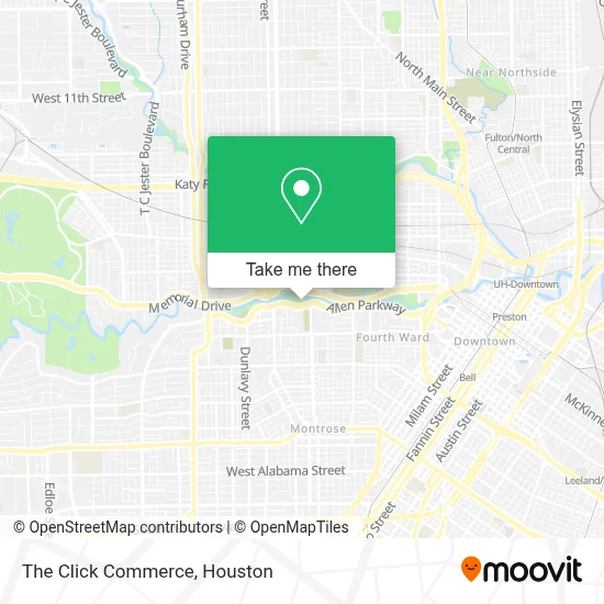 The Click Commerce map